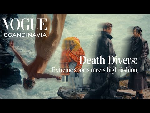 Extreme sports meets high fashion with Norway's 'death divers'