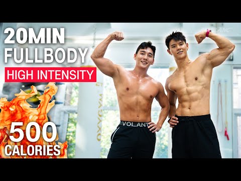 [SWEAT💦] 20MIN HIGH INTENSITY FULLBODY WORKOUT