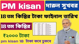 PM kisan Yojana 18th Installment 2024 date | PM kisan 18 Installment update | PM kisan