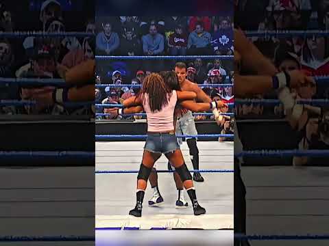 TORRIE WILSON & FUNAKI VS JAMIE NOBLE & NIDIA -WWE SmackDown 2003 Wrestling Highlights #wwe #shorts