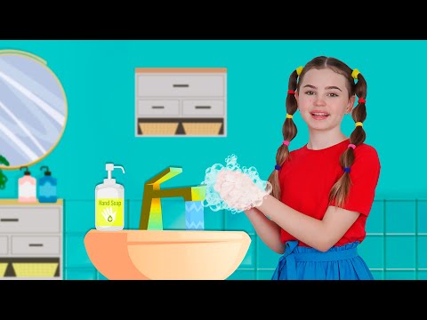 Wash your hands - Doctor Check Up - Bubbly Tummy Song - Healthy Habits - Nursery Rhymes - Kids Songs