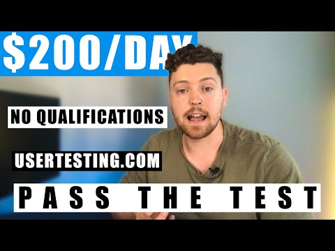 Can You Make Money With User Testing (User Testing Practice Test) - A Good Way to Make Money Online?