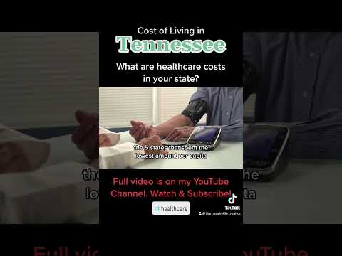 Cost of Living in Tennessee - Healthcare Costs - How does your state compare?