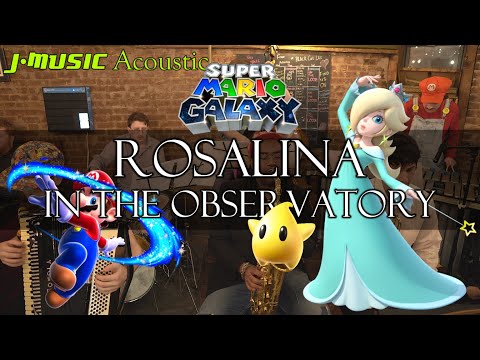 "Rosalina in the Observatory" (Super Mario Galaxy) LIVE Jazz Cover // J-MUSIC Pocket Band