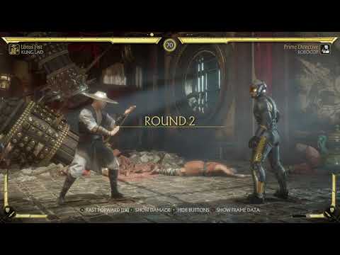 Kung Lao vs Robocop