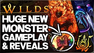 Monster Hunter Wilds - 20 MINUTES OF NEW MONSTER GAMEPLAY - Black Flame & Oilwell Basin - Breakdown!