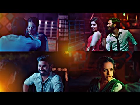 #Megham Karigena💞 (Telugu) song full screen whatsapp status video | Thiru movie | Dhanush 🥰Anirudh 💕