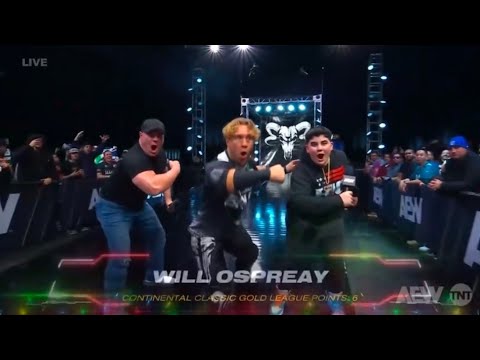 WILL OSPREAY ENTRANCE COLLISION 21/12/24