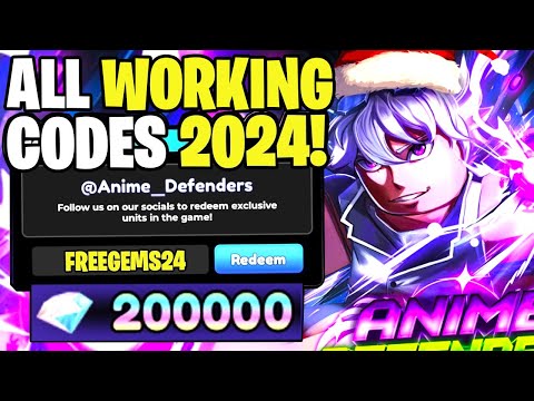 *NEW* ALL WORKING CODES FOR ANIME DEFENDERS IN DECEMBER 2024! ROBLOX ANIME DEFENDERS CODES