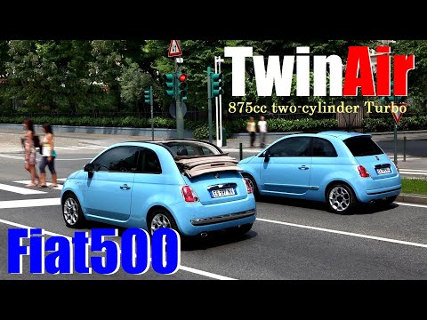 【TwinAir ツインエア】ニューフィアット500 海外CM（ロングVer.）PVプロモーションビデオ FIAT