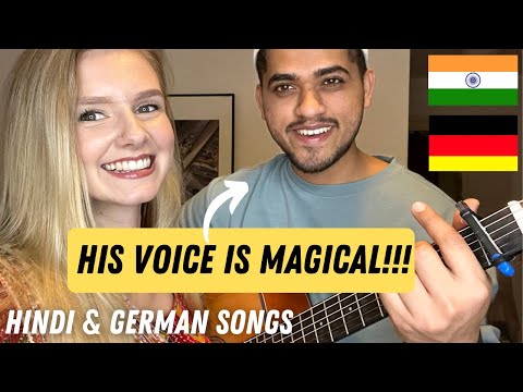 HIS VOICE IS NOT FROM THIS EARTH! INDIAN SINGER - We sang a German song!▹JenniJi