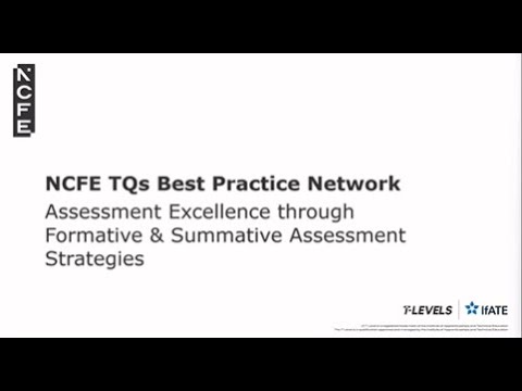 TQs Best Practice Network Assessment Excellence through Formative & Summative Assessment Strategy