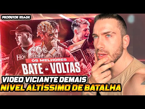 (PQP CHEGA ARREPIAR ESSA!) PRODUTOR REAGE OS MELHORES BATE VOLTAS DAS BATALHAS!😱 PARTE 2 (REACT)