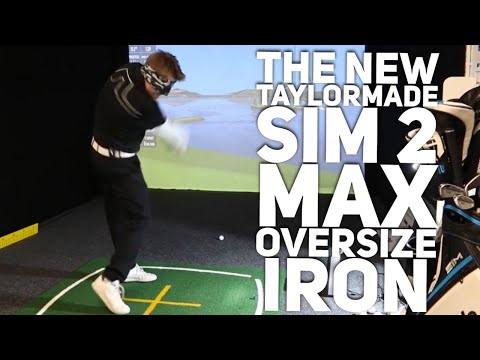 THE NEW Taylormade SIM 2 MAX OVERSIZE Iron - Blindfolded to see how forgiving it really is