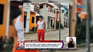 Kapuso hunk Luke Conde, dream come true raw ang pagiging underwear endorser | 24 Oras Weekend