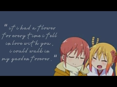 into your arms - tohru x kobayashi [edit] { For @OliveDaKat }