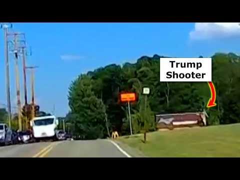 NEW Dashcam Trump Shooter, 3rd Gunman? New Sniper Vid Secret Service