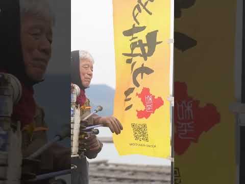 北木島の喜多嬉かきの水揚げ風景です