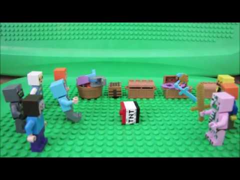 Minecraft War: A LEGO Stop Motion Series