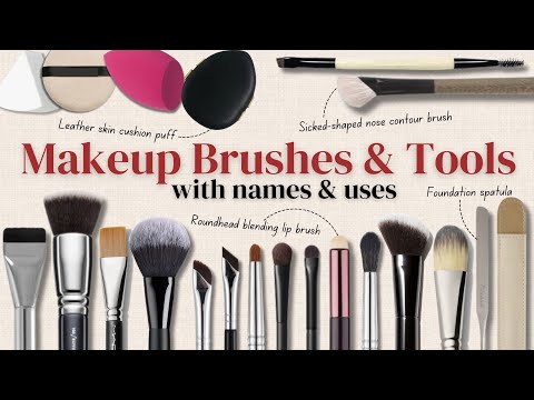 Makeup Brushes Guide for Beginners & Professional Artists (With Demonstrations)