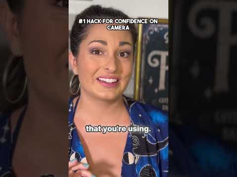 #1 Hack For Confidence On Camera! - SUBSCRIBE