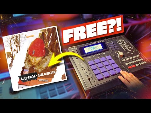 How I make my beats + Free Drum Kit Serato Studio