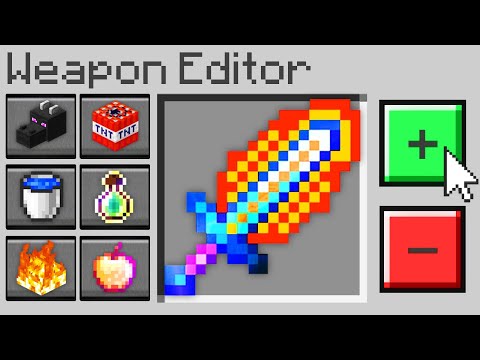 Minecraft but You Can Customize Any Item...