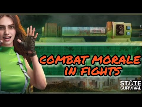 Combat morale in fights @StateofSurvivalOfficial(english subtitles)