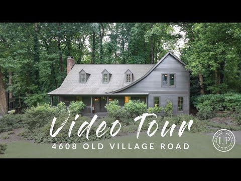 Video Tour | 4608 Old Village Road | Raleigh, NC 27612