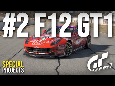 GT7 | #2 Ferrari F12 GT1 Tune Setup | Special Projects