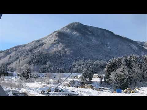 雪の越後湯沢