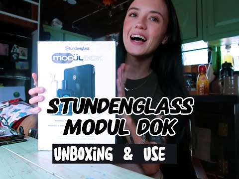 12 DAYS OF MERRYJUANA- DAY ONE: STUNDEN GLASS MODUL DOK UNBOXING & HOW TO USE