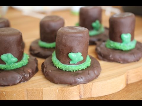 St. Patrick's Day Leprechaun Hat Smores | sweetco0kiepie