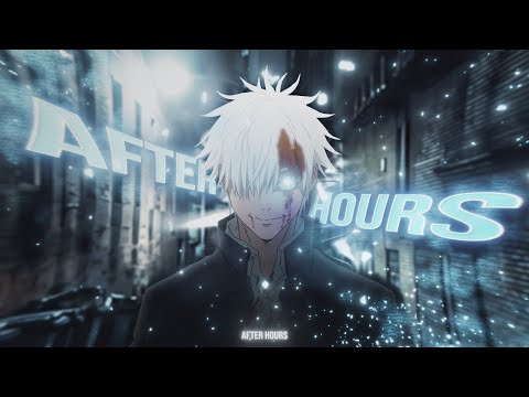 After Hours - Gojo (EDIT/AMV) 4K + Project File