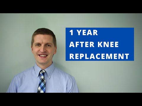 What to Expect 1 Year After Knee Replacement