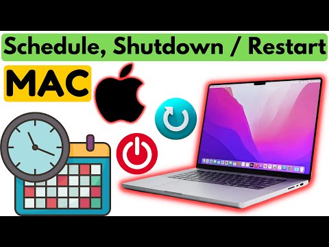 Schedule Your Mac to Shutdown, Sleep, Restart | How To Auto Shutdown or Restart on Mac