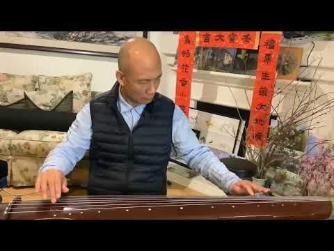 Henry's Guqin Practice 梅花三弄 Three Variations of Plum Blossoms 02192022