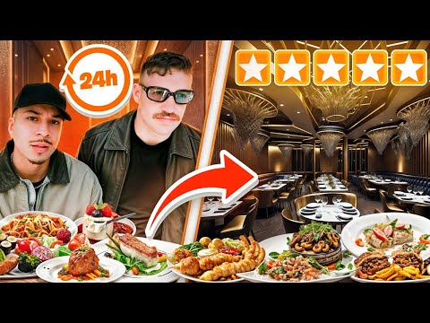 WE ATE AT ONLY 5 STAR RESTAURANTS FOR 24 HOURS!!! (SPENT TOO MUCH)