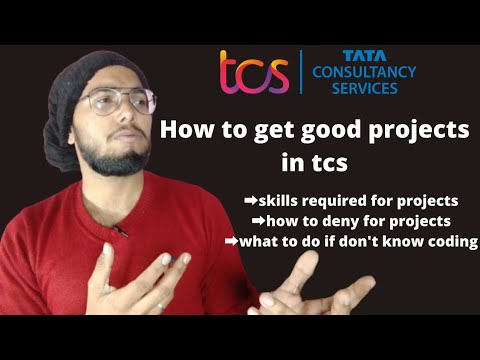 How to get good project in tcs || tcs projects|| @tcs