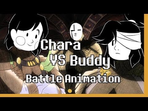 Chara vs Buddy Battle Animation (Pillar Men Edition)