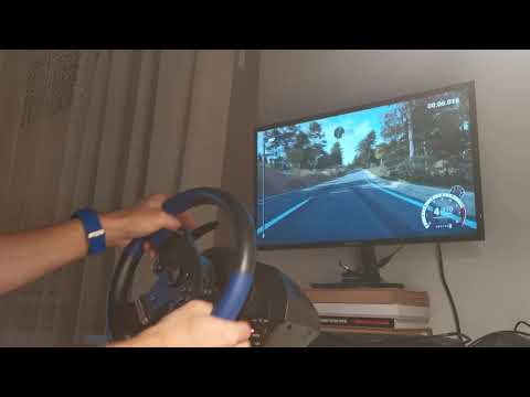 thrustmaster t150 and DIRT4 on manual transmission