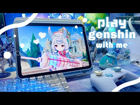 【play with me】 💉原神💉/シグウィンが可愛すぎるよ…【genshin impact】 1hr of game play┊jp dub, ipad 10gen