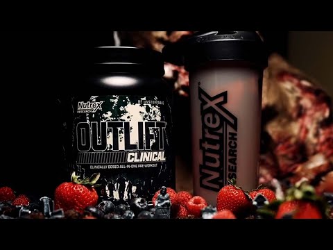 Nutrex Outlift Clinical Berried Alive Glow in the Dark Halloween Edition