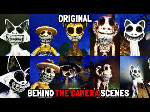 ZOONOMALY- All Jumpscares Behind The Camera Scenes VS Original Jumpscares Zoonomaly