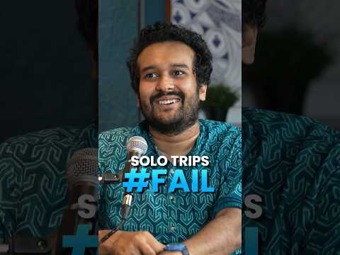 Solo Travel is not for everyone, as ‎@SahilShahcomedy  found out.