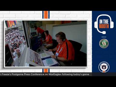 In The Booth- Auburn FB vs. Cal