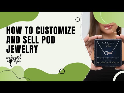 How to Customize and Sell POD Jewelry | Awkward Styles Print on Demand [2023]