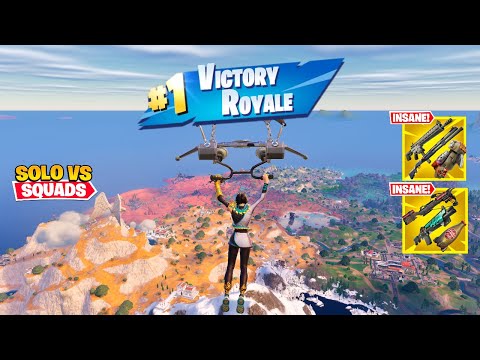 114 Kill Solo Squads Wins Full Gameplay (Fortnite Season 3 Ps4 Controller)