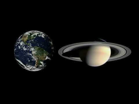 Planet Sounds: Saturn Vs. Earth EM Noise (12 Hours)