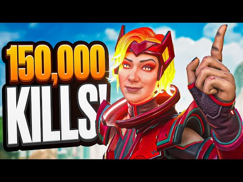 My Random Teammate Had 150,000 Kills!! (Apex Legends)